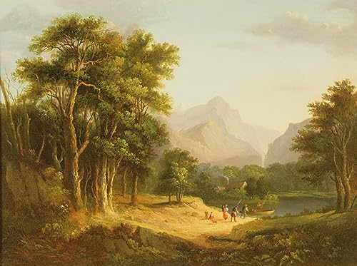 Affiches et Gravures Paysage des Highlands Toile Alexander Nasmyth Décoration Murale