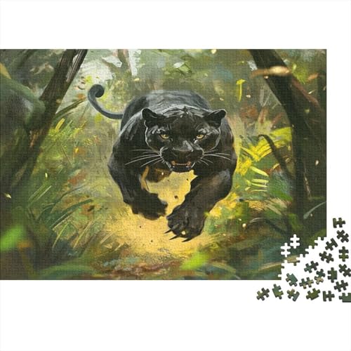 Leopardo Rompecabezas De 1000 Piezas para Adultos para Desafiantes Juegos De Actividades Familiares, Rompecabezas De 1000 Piezas para Adultos para 1000pcs (75x50cm)