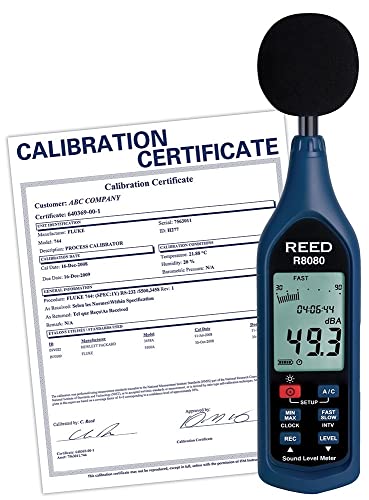 REED Instruments R8080 Sound Level Meter/Data Logger,