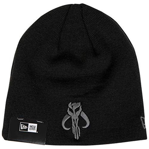 New Era Star Wars The Mandalorian Mythosaur Black Knit Beanie