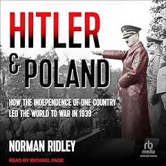 Hitler and Poland Audiolibro Por Norman Ridley arte de portada