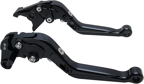 Brake Clutch Lever Set Replacement for Honda CBR650R CBR650F CB650F CB650R 2014-2023 / NC700 NC750 S/X 2016-2020 Adjustable Folding Extendable Aluminum Motorcycle Handlebar LeversBlack