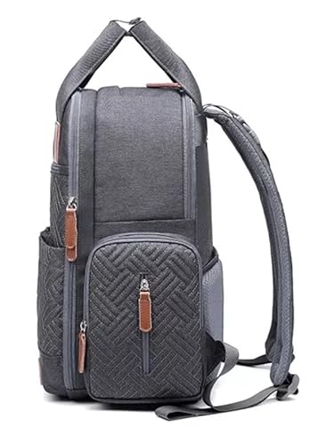 Bolsa Mochila Maternity Land Joy Cinza Original