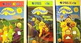 Teletubbies (Set of 3 Vhs) Dance with Teletubbies, Nursery Rhymes, Here Come the Teletubbies.