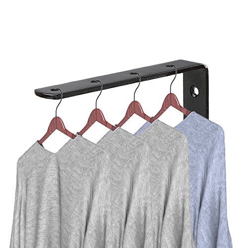 Dayree 4pcs 5''L x 3''H Shelf Brackets Thicken Iron L Wall Bracket for Wall Hanging Furniture Connector Industrial Decorative with Free Screw Accessories