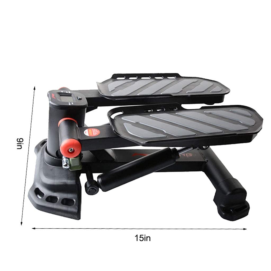 Mini Stepper Für Zuhause Mit Power Ropes, Up-Down Swing Stepper Mit LCD