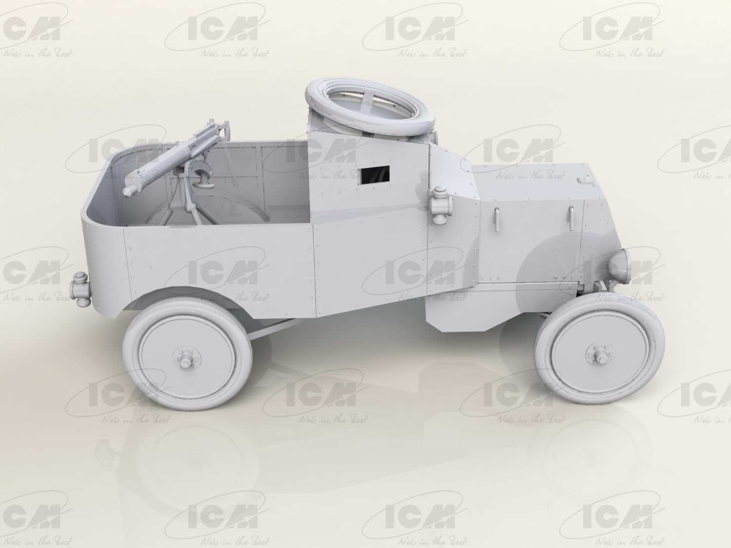 ICM ICM35669-1:35 Modell T RNAS Panzer Auto