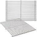 Uniflasy 7528 304 Stainless Steel Grill Cooking Grate for Weber Genesis 300 Series E/EP/S 310 320 330, E310 E320 E330 S310 S320 S330 Series Gas Grills Replacement Parts for Weber 7528, 7524, 19.5"