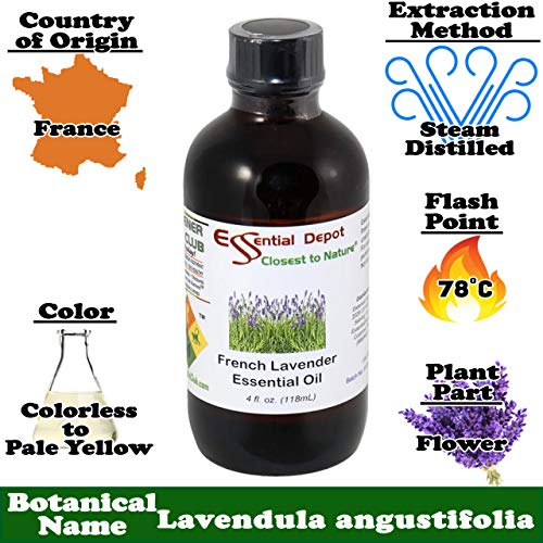 Aceite Esencial Lavanda Francesa en Botella 4 oz miniatura 2