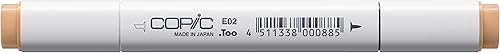 Copic Marcador con punta reemplazable, E02-Copic, color rosa fruta