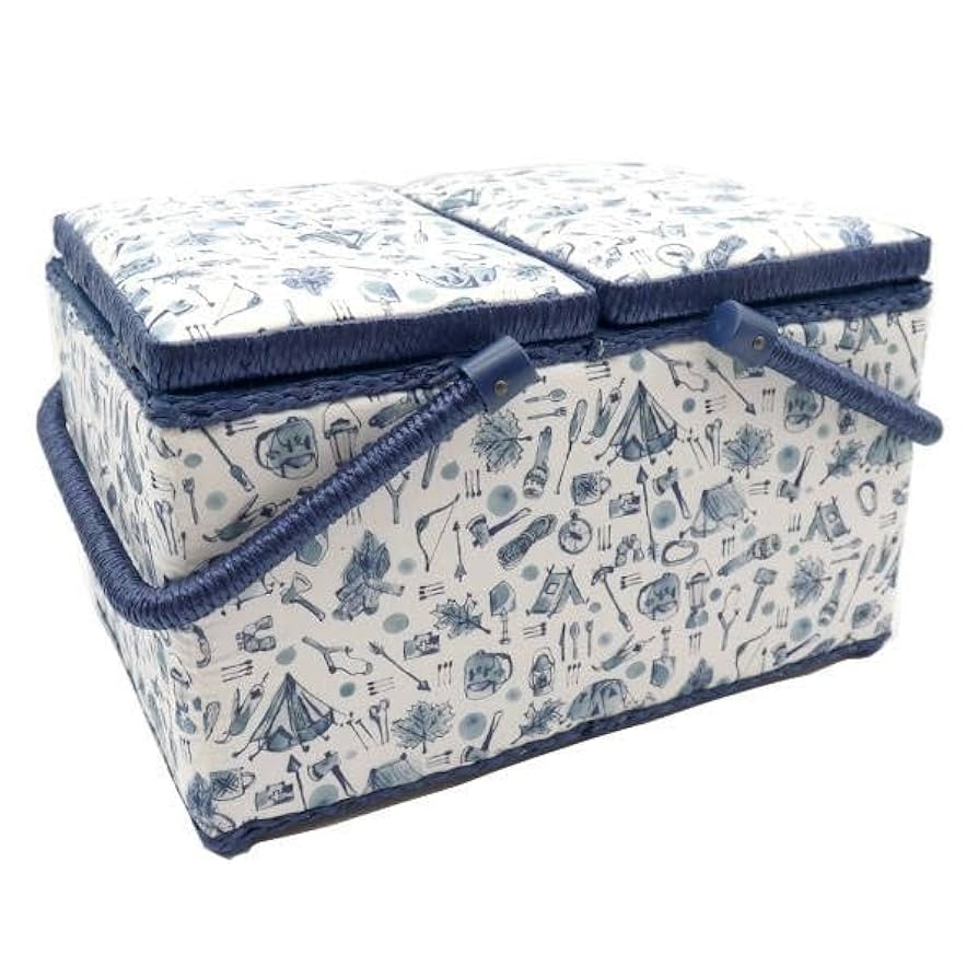 【ご確認用】✮518 布バスケット　リバティ　トレスコ　ブラック　ハンドメイド 送料無料//SASHIKO STITCH SQUARE BASKET（dottodotオリジナル