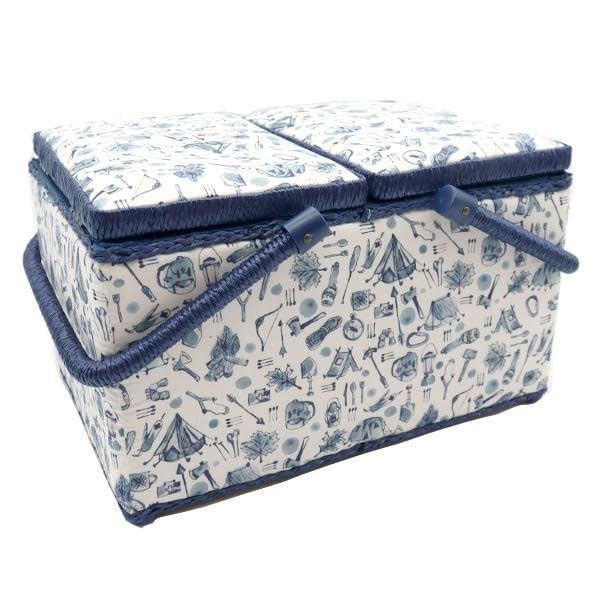 Amazon | ユザワヤ(Yuzawaya) 【通販限定】 裁縫箱 『LIBERTY