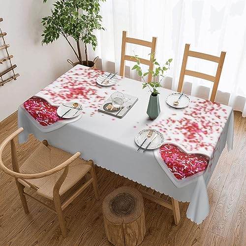 Nappe rectangulaire anti-tache pour protéger la table facilement