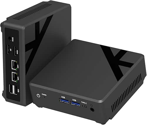 Mini PC, KN10 Small Computer with 16GB DDR4 RAM, 512GB