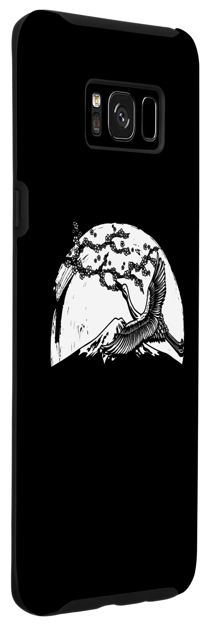 Galaxys8plus (桜さん専用) Amazon.co.jp: Galaxy S8+ 日本鶴 コウノトリ 桜 桜 木 日本