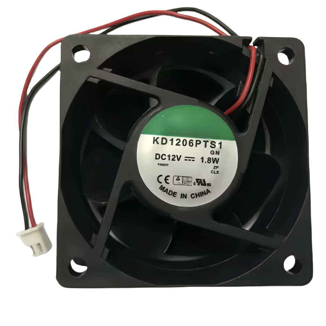 IVEKYKIBC KD1206PTS1 DC12V 1.8W 6cm 6025 Cooling Fan 60X60x25MM