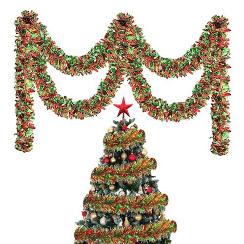 Guirnalda de árbol de Navidad reutilizable de 6.5 pies para decoración integral de otoño