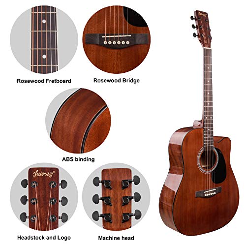 Image of JUAREZ Arpeggio Guitar JRA41MAH, mahogany