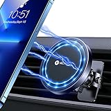 VICSEED Phone Magnet for Car [Strong Power] Magnetic Phone Car Mount 360° Rotation Air Vent Phone Mount Cell Phone Holder for Car Fit for iPhone 13 12 Pro Max Mini MagSafe Case & All Phones