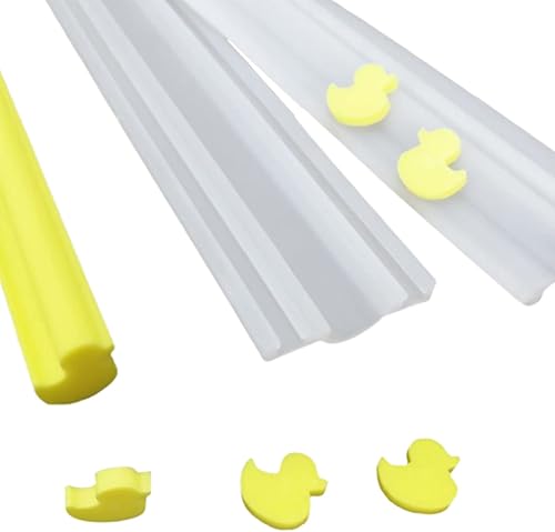 Miniatura 4 de Columna de tubo de pato molde de jabón de silicona para velas Molde de pastel de caramelo de chocolate incrustar suministros de fabricación de jabón