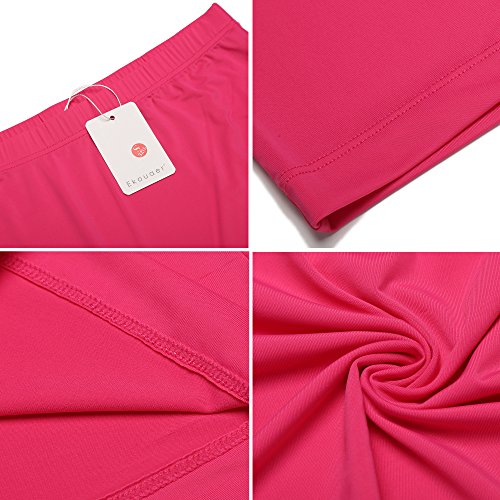Image of Ekouaer Boyshort Panties Women's Soft Underwear Briefs Invisible Hipster 3 Pack Or 4 Pack Seamless Boxer Brief Panties S-XXL