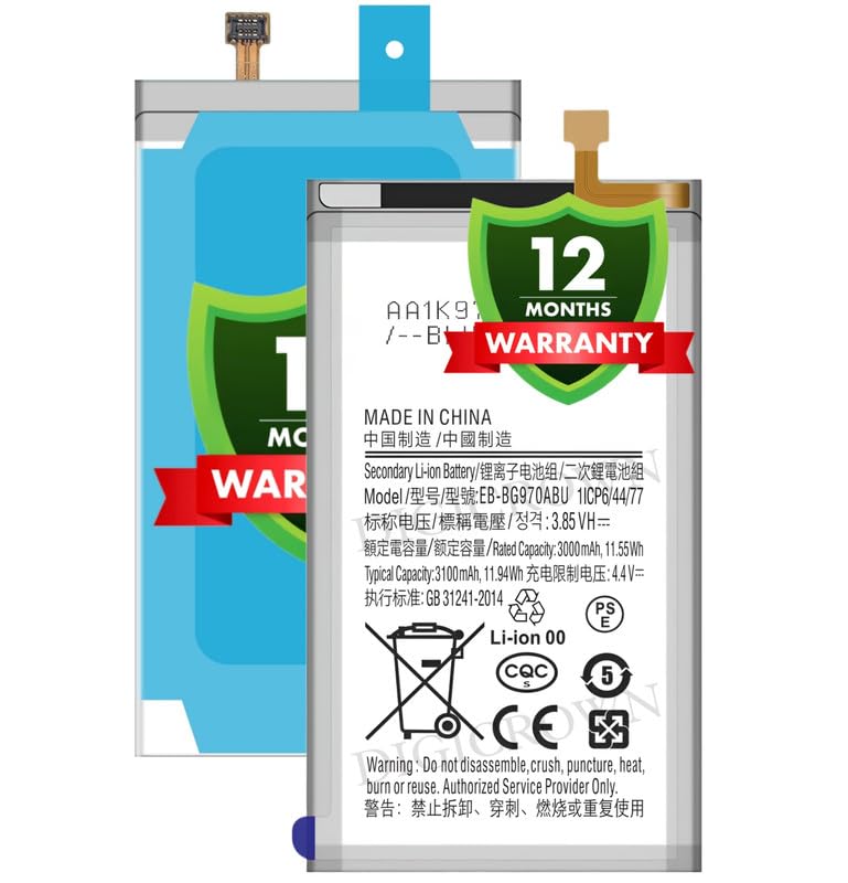 Image of Original EB-BG970ABU Battery Compatible for Samsung Galaxy S10e S10E S10 E - (3100mAh) - 1 Year Warranty DF7