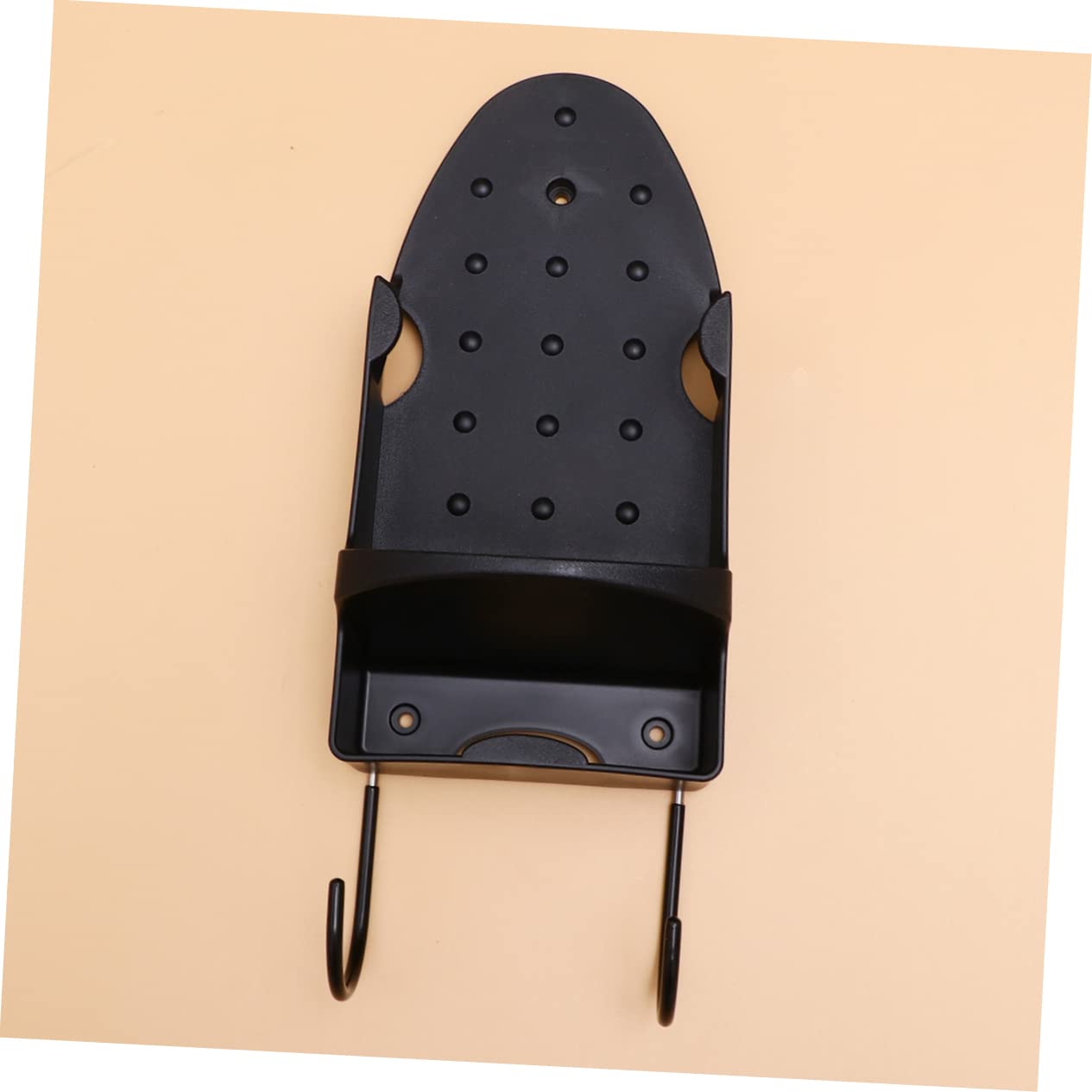 TOPBATHY 1pezzi Porta Stiro Acciaio Inossidabile Supporto Per Tavolo Da Stiro Da Muro Organizer Per Design Compatto e Nero