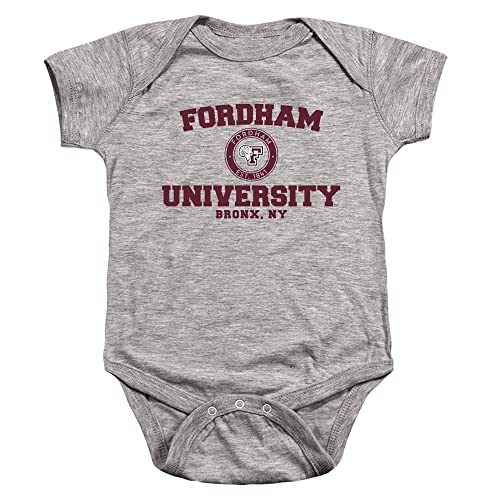 Fordham University Official Circle Logo Unisex Infant Snap Suit for Baby