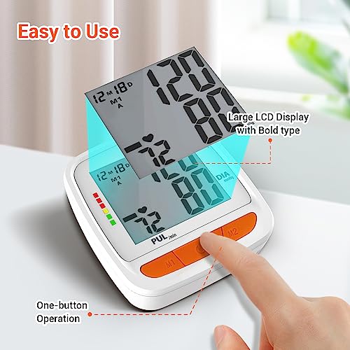 Scian Handgelenk Blutdruckmessgerät, automatisches Handgelenk Blutdruck Manschette mit großem LCD...