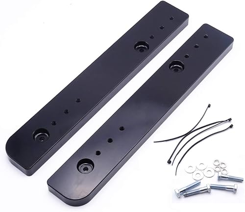 Kit de reubicación ajustable de 1 a 3 pulgadas, soporte para maletero de placa extendida, compatible con Harley Touring Road King Street Glide