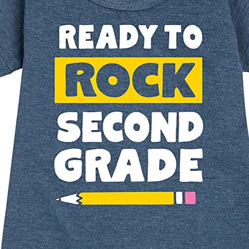 Instant Message - Ready to Rock Second Grade - Toddler and Youth Girls Fleece Dress3