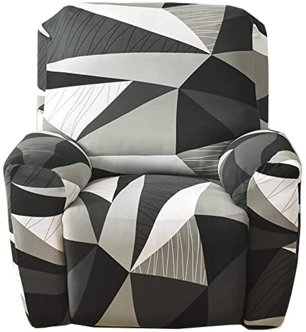 Pièce Housse De Fauteuil Inclinable, Doux Antidérapante avec Poche Latérale Housse Fauteuil Relax Electrique, Imprimées Spandex Housse De Canapé Fauteuil Protege de Meubles Lavable ( Color : #11 )