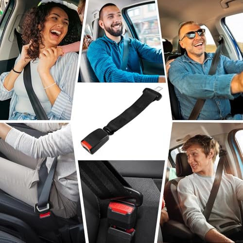 CUTIS Autoadapter, Komfortabel Universal Auto Zubehör Innenraum Befestigungen,Autozubehör Innenraum,Zubehör für Autositze Einfache Montage, für Meisten Modelle, 1 Stück (36cm/14.17 in) Schwarz