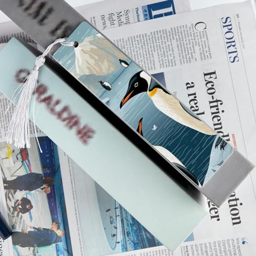 Marque-pages pingouin pour accompagner vos lectures du soir - 6