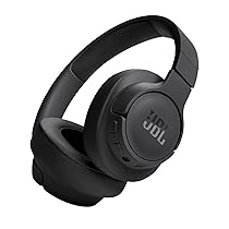 JBL Tune 720 BT Cuffie Over-Ear Bluetooth Wireless, Pieghevoli e Leggere, Microfono e Comandi su Padiglione con Voice Aware, JBL Pure Bass, Connessione Multipoint, fino a 76 ore di Autonomia, Nero