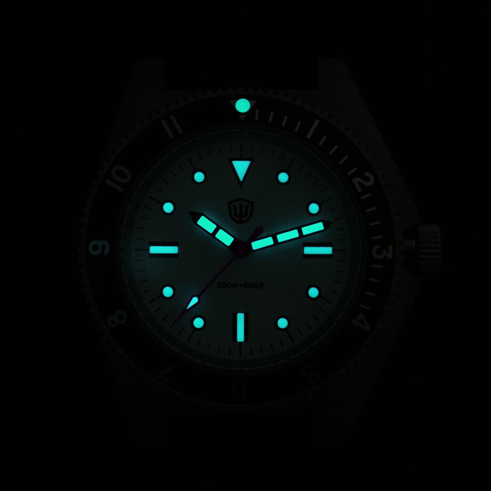 watchdives WD1972 VH31 Orologio al Quarzo, Orologi Subacquei Militari Orologio da Polso di L;usso in Cristallo di Zaffiro Orologio Impermeabile 200 M per Uomo