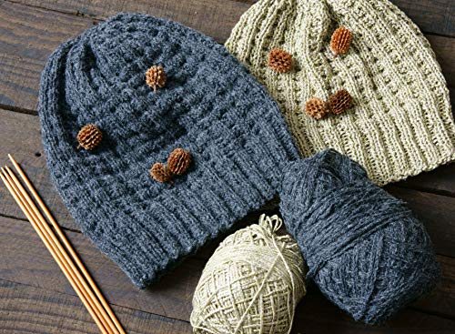 Celley 14 Inch Bamboo Knitting Needles Set, 18 Pairs Single Pointed Knitting Needle, 36 Pcs - 18 Sizes: 2Mm – 10Mm #TOP5