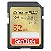 Produktbild SANDISK - CARDS Extreme Plus SDHC-Speicherkarte, 32 GB, 100 MB/s, 60 MB/s, UHS-I-Klasse, Schwarz, ham_n13_00121591