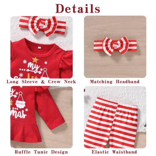 Aalizzwell Infant Baby Girls Christmas Outfit3