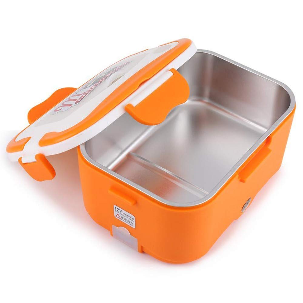Boîte à lunch en acier inoxydable chauffante électrique contre repas froids