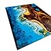Personalized Breathtaking Scenery Epoxy Resin Table, Custom Order Animal Ocean Table, Office Table, Beach Waves Table, Handmade Table, Coffee Table, Dining Table, Special Table (20x40 inch)