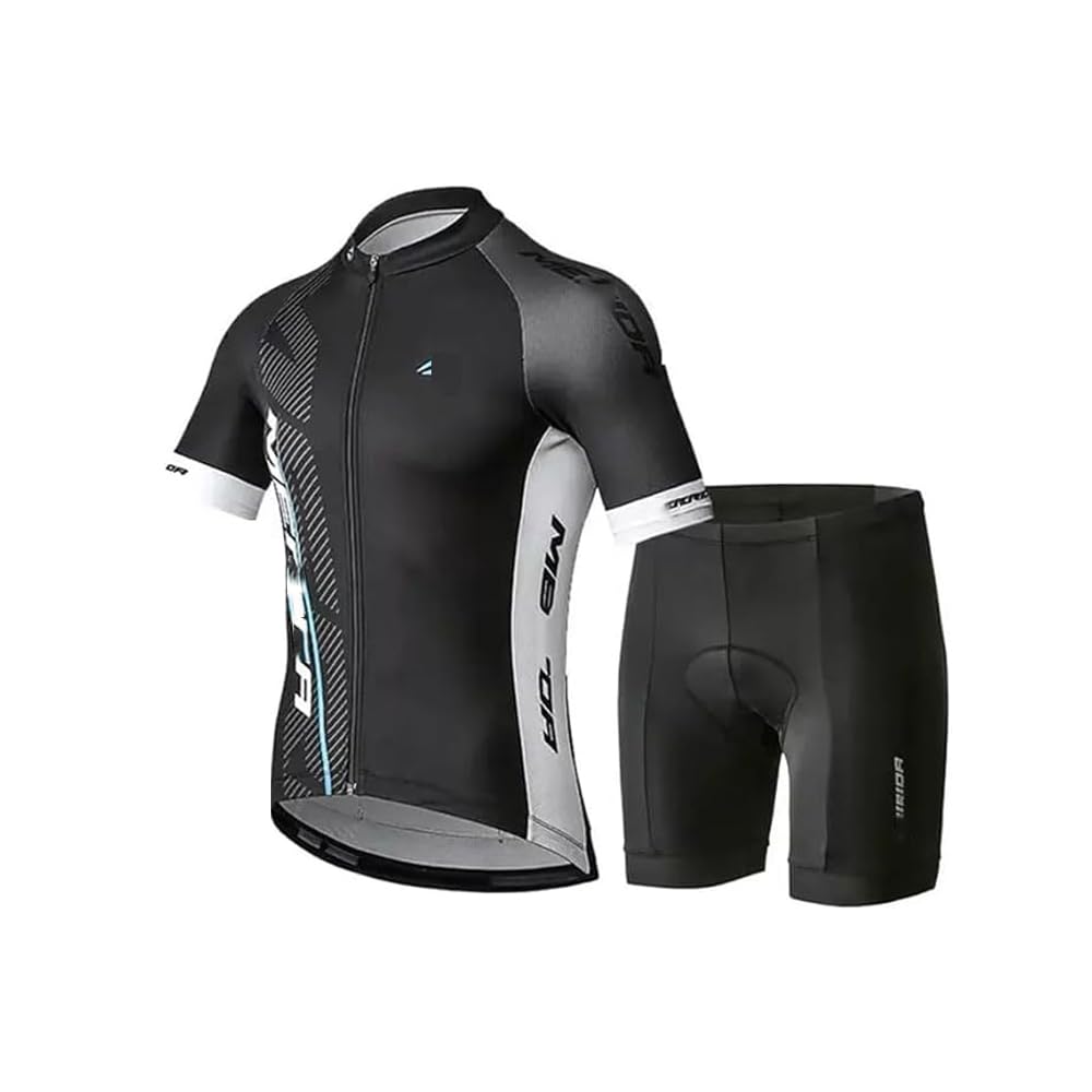 Amazon | [あき] メリ サイクルジャージ 上下セット 半袖 春夏用