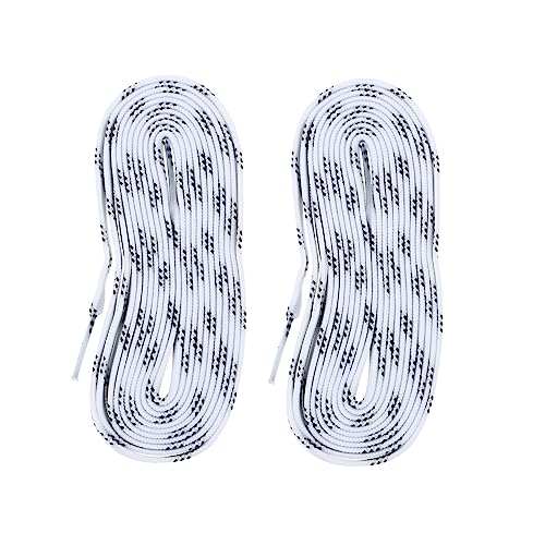 LIFKOME 1 Pair Polyester Shoelaces Waxed Flat Shoelace for Roller Skates Skates Laces Replacement for Sneakers