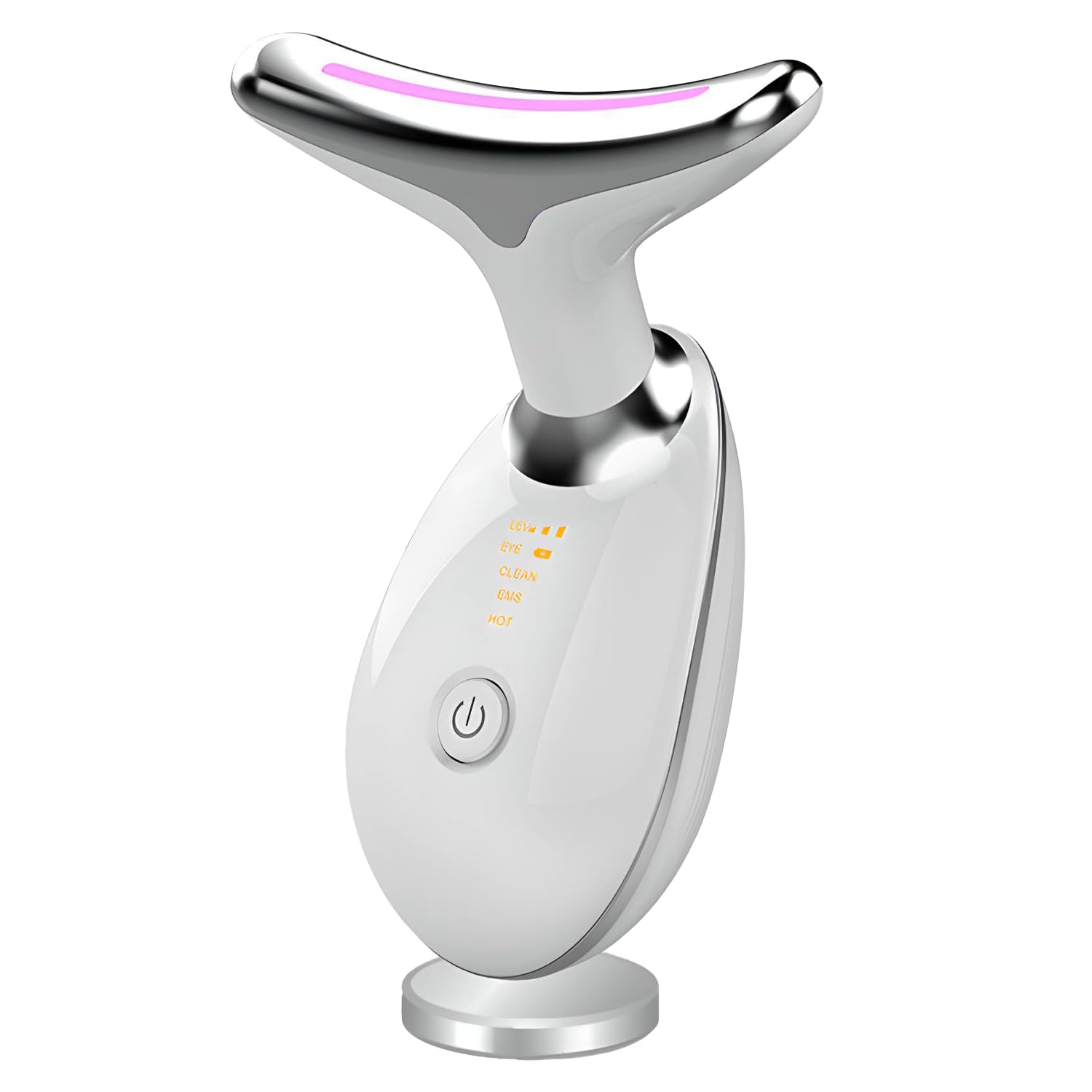 Wellness Labs Face Massager Against Wrinkles, Face Beauty Device with 3 Modes, 45°C V Face Beauty Meter Face Device for Skin Tightening & Lifting EMS Face Massage for Women V Shape Face Device