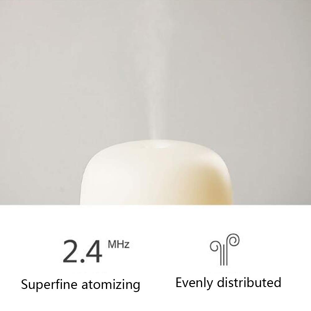 XRXX Diffusore di Aromi 200ML Diffusore di Oli Essenziali di Musica di Bluetooth Umidificatore Ad Ultrasuoni Diffusore di Luce di Notte Silenzioso Marble