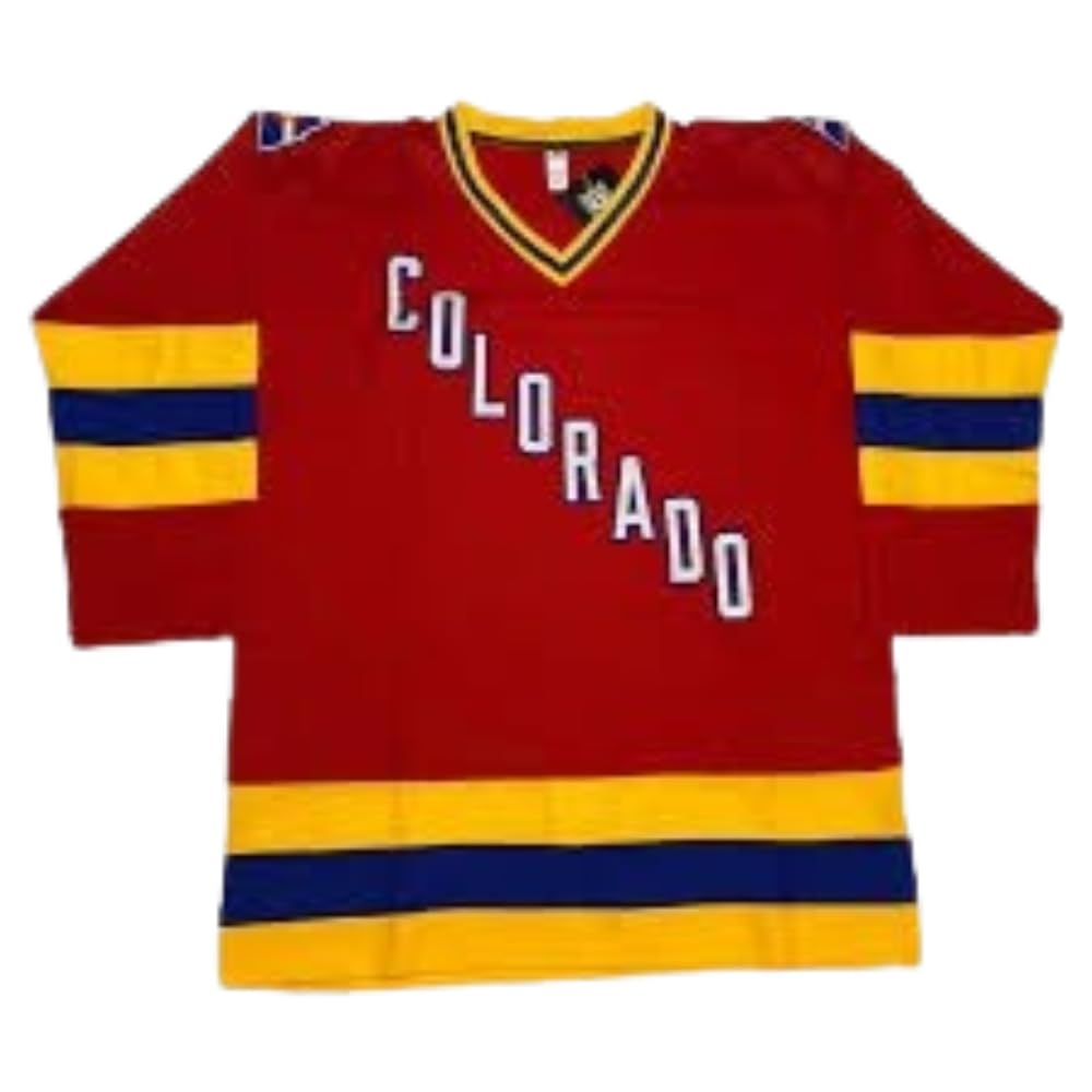 Colorado Denver Sewn Custom Hockey Jersey Any Name Number Sizes