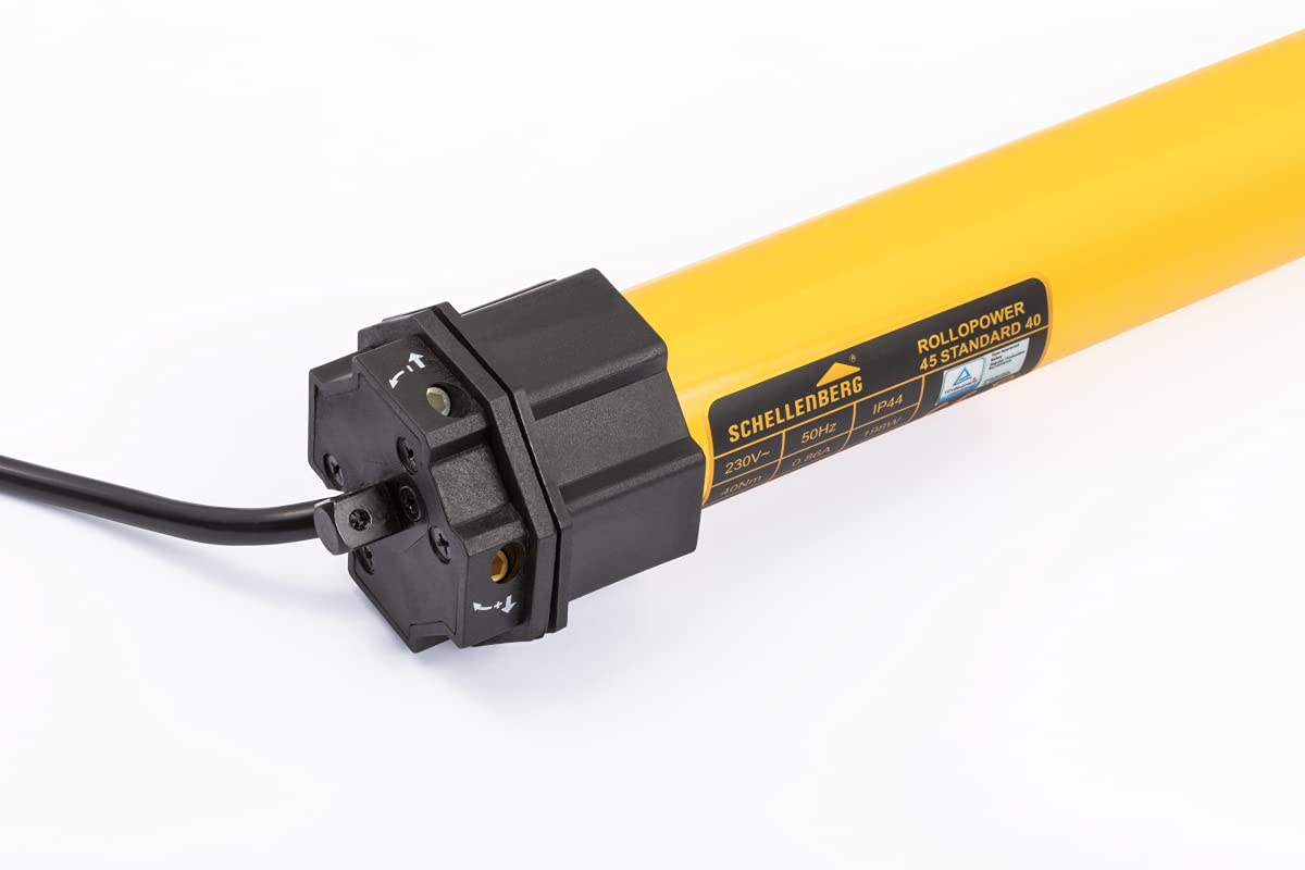 Schellenberg 20641 Avvolgitore per Tapparelle Elettriche, Arancione, SW 60 / massimo 15 m²