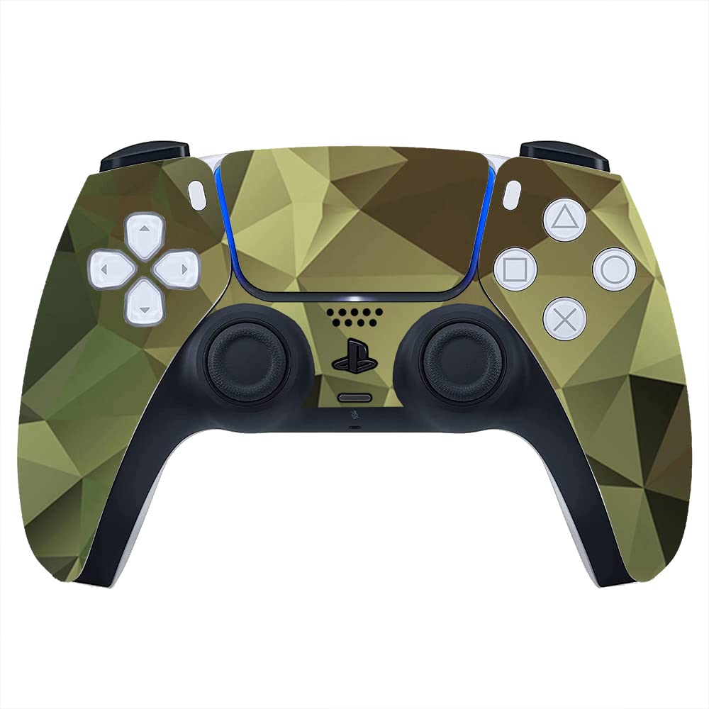 GADGETSWRAP Premium Material Skin Sticker Decal Compatible with PS5 Controller - Diamond Green Camo (B0B1HTBSW1) Amazon Price History, Amazon Price Tracker