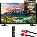 SAMSUNG UN32N5300AFXZA 32 inch 1080p Smart LED TV Black Bundle with Deco Gear 4K HDMI 2.0 Cable w/Pure Copper Conductors x2 & CPS Exclusive 12 Month Protection Pack Bundle (BEACH-CPS-266000)
