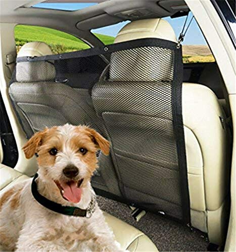 Cloison de séparation voyage chien pour voiture M grille de sécurité siège arrière voyage